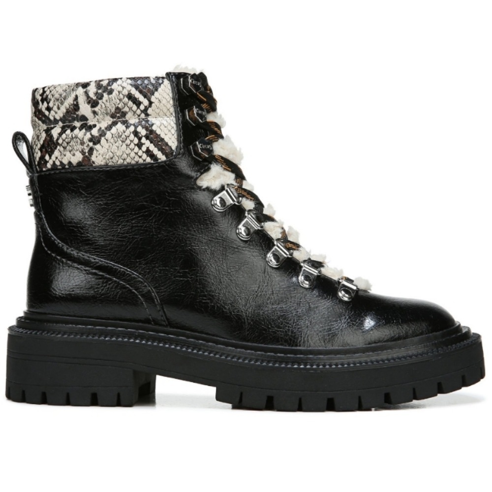 CIRCUS BY SAM EDELMAN FLORA SHEARLING HIKING BOOT SZ. 10M